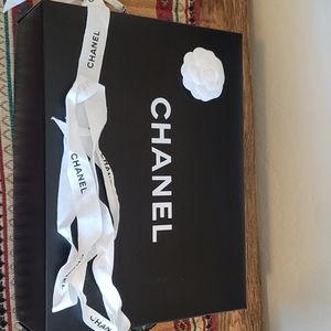 Chanel Box with Ribbon and Flower
